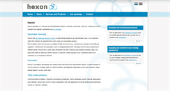 Desktop Screenshot of hexon.cx